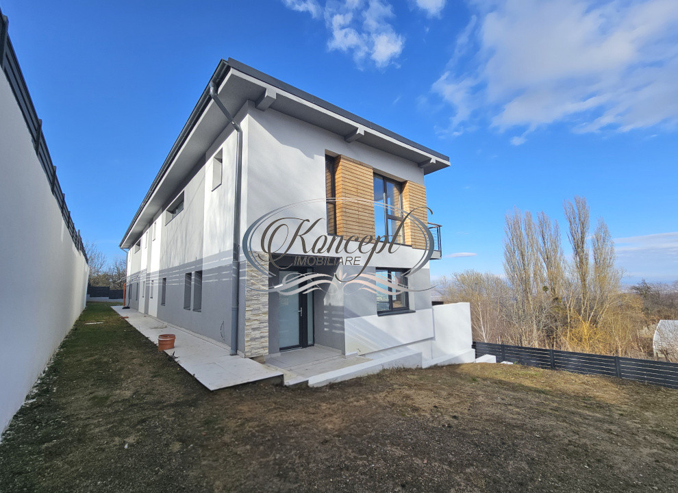 Locuinta D+P+1 Feleacu cu spatii vitrate ample