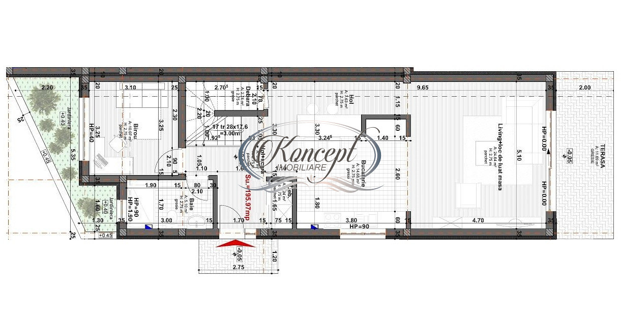 Duplex modern si spatios pe strada Campului