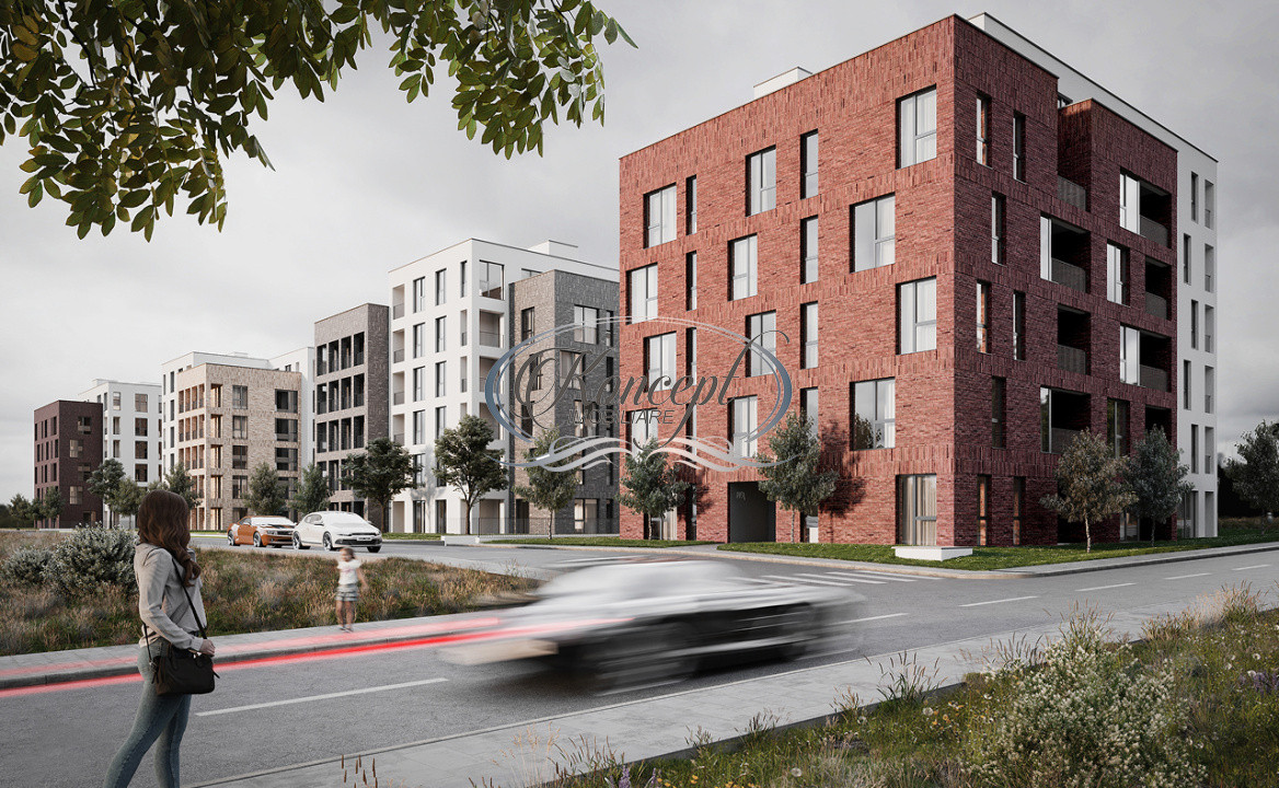 Proiect rezidential cu apartamente finisate Floresti