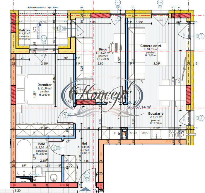 Proiect rezidential cu apartamente finisate Floresti