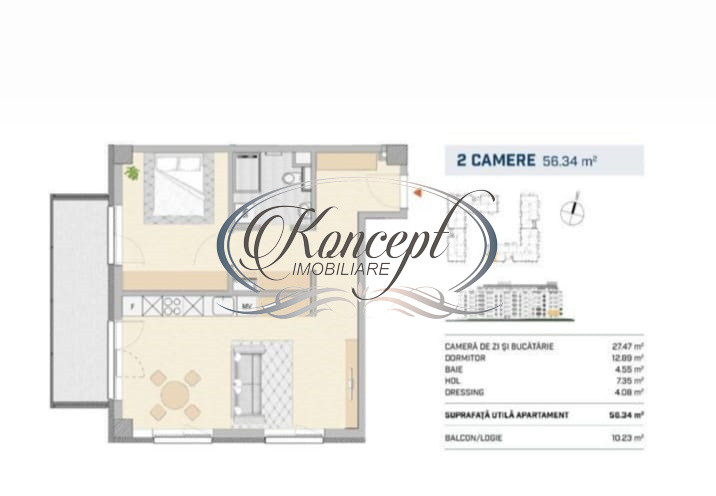 Apartament la cheie in ansamblul Liberty