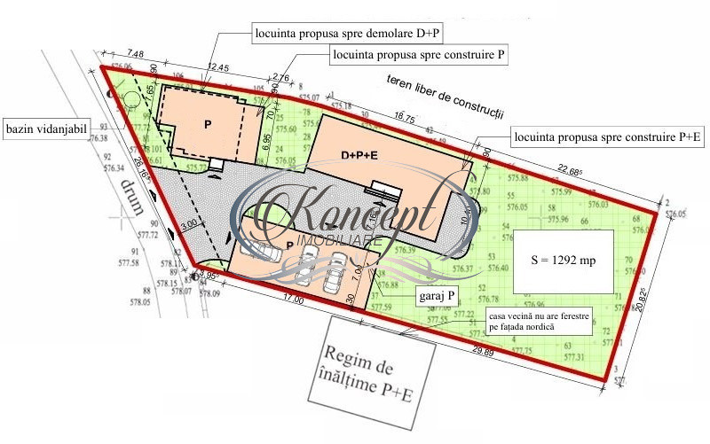 Teren pentru casa sau duplex in sat Gheorgheni