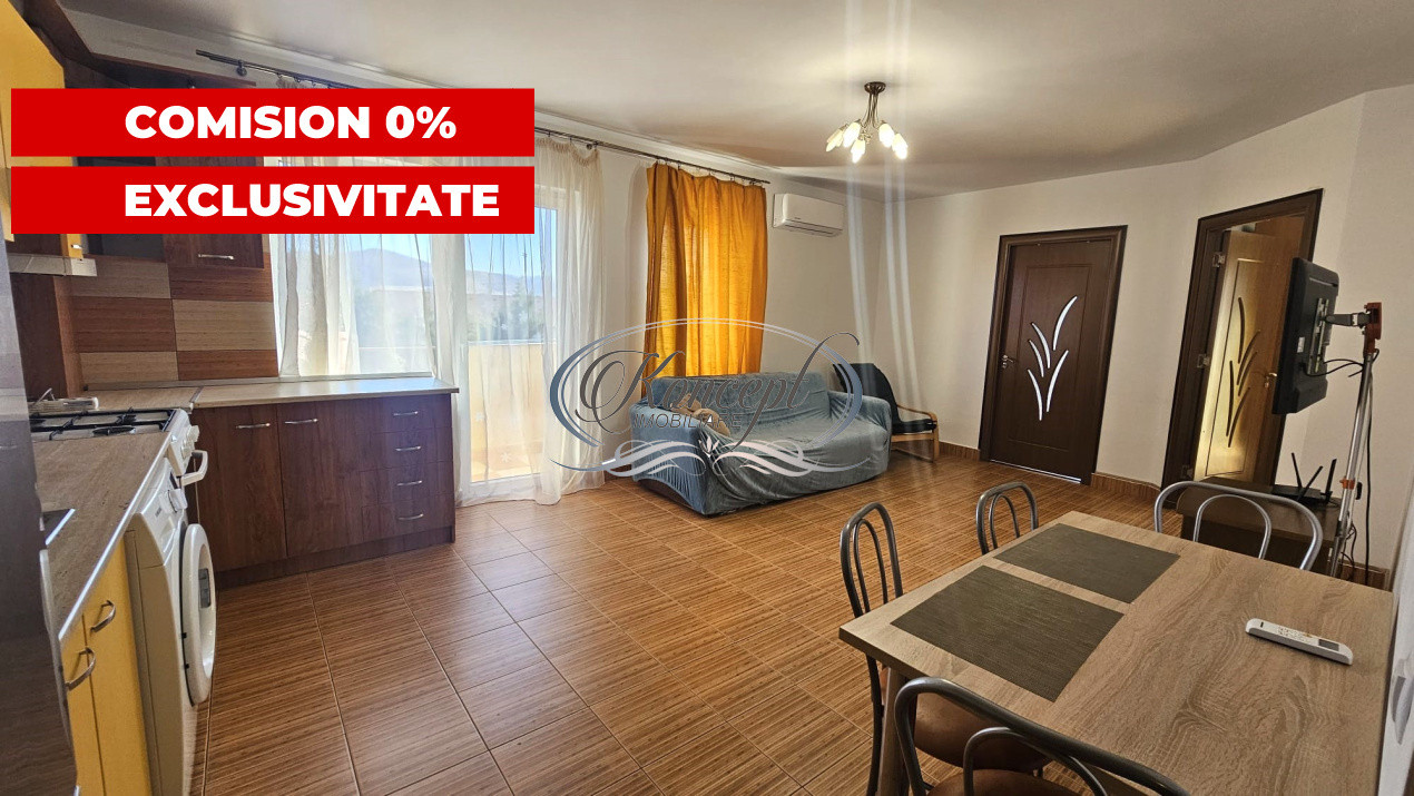 Apartament luminos cu panorama, Sesul de Sus, Floresti