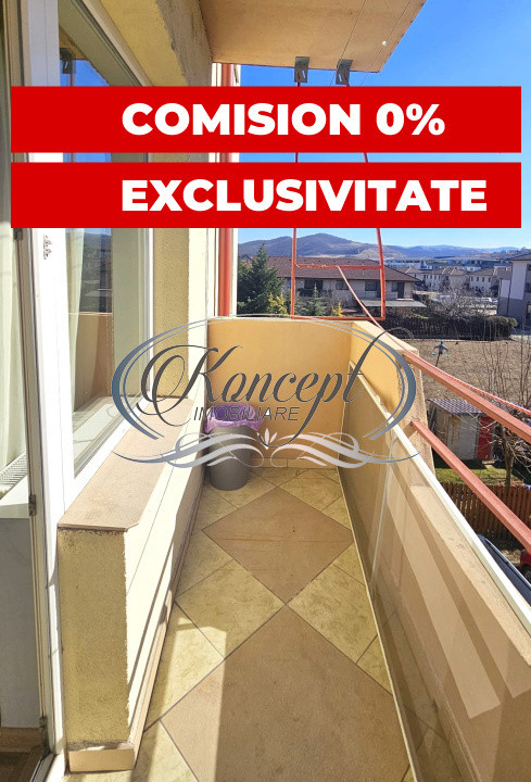 Apartament luminos cu panorama, Sesul de Sus, Floresti