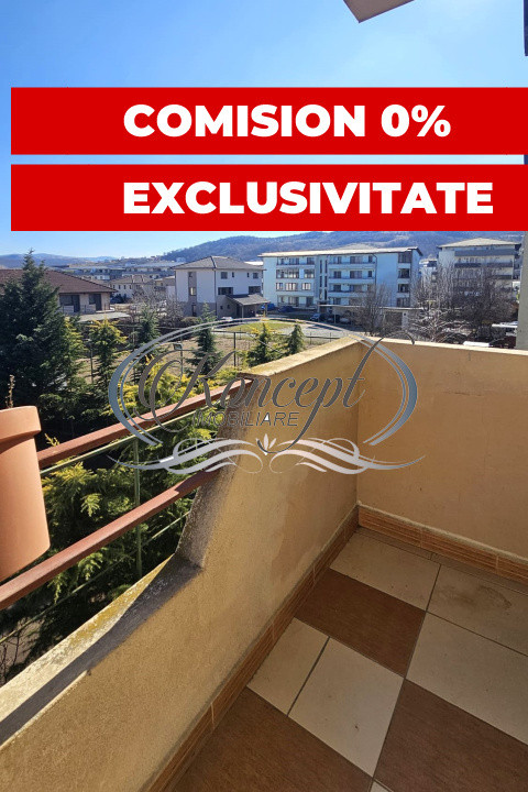 Apartament luminos cu panorama, Sesul de Sus, Floresti