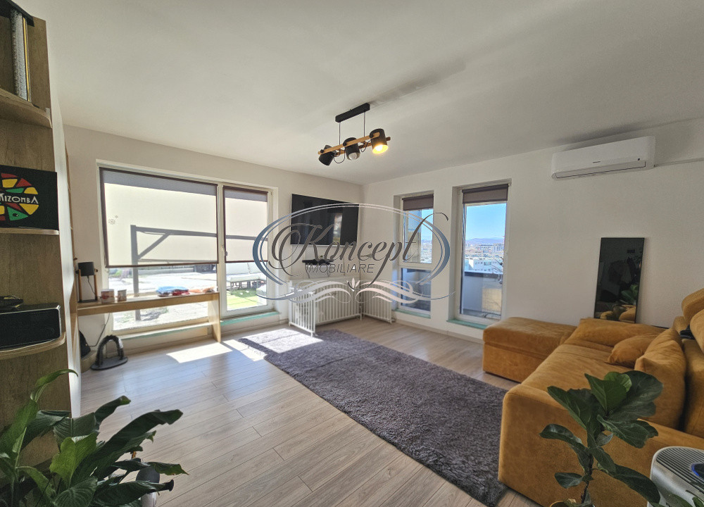 Apartament modern cu terasa panoramica in cartierul Iris