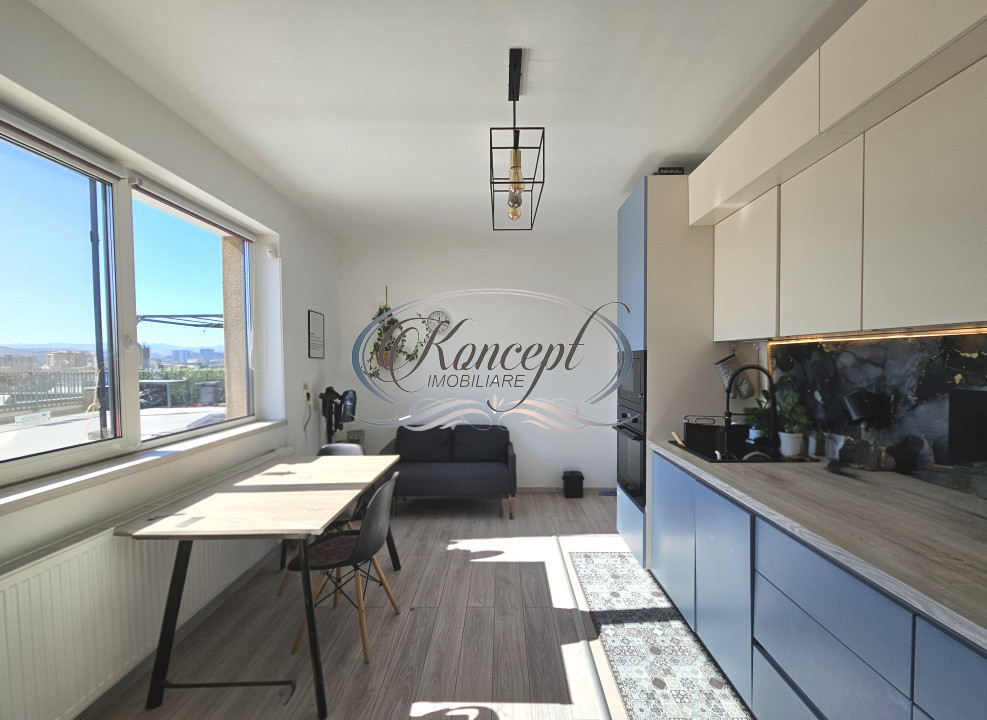 Apartament modern cu terasa panoramica in cartierul Iris