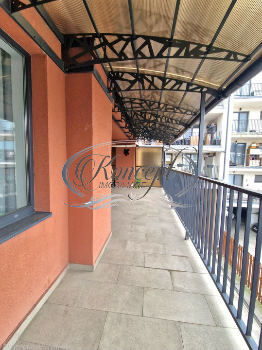 Apartament modern cu terasa si parcare, zona The Office