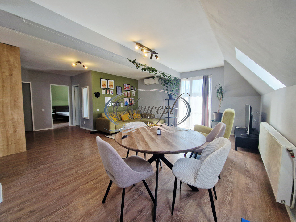 Apartament spatios pet frendly, cu parcare in imobil tip vila