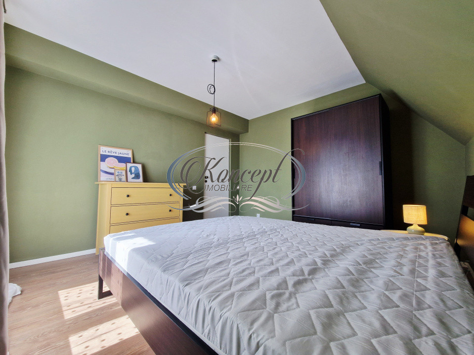 Apartament spatios pet frendly, cu parcare in imobil tip vila