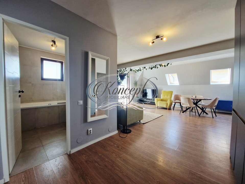 Apartament spatios pet frendly, cu parcare in imobil tip vila