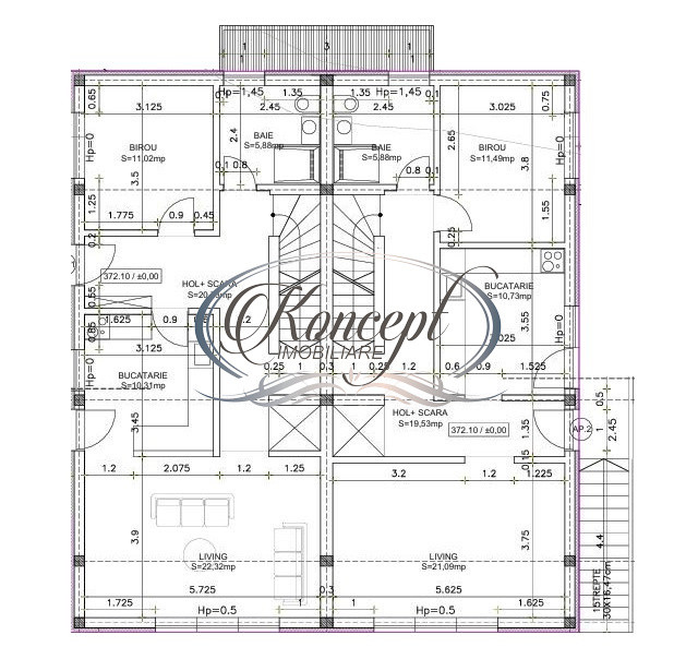 Duplex nou, cu garaj in Dambul Rortund