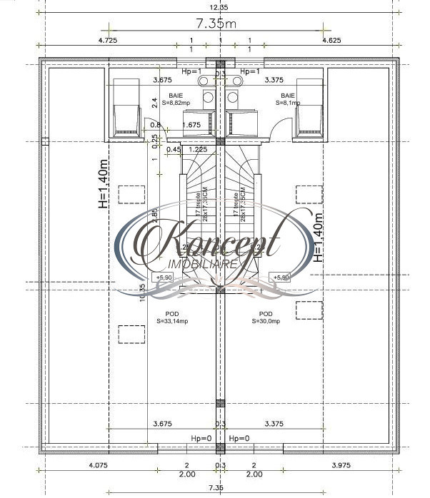 Duplex nou, cu garaj in Dambul Rortund