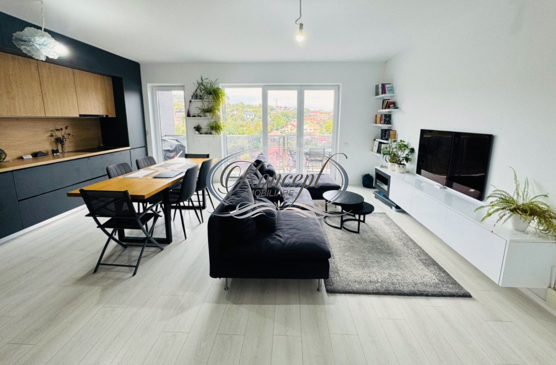 Apartament modern cu terasa si 2 parcari in Iris