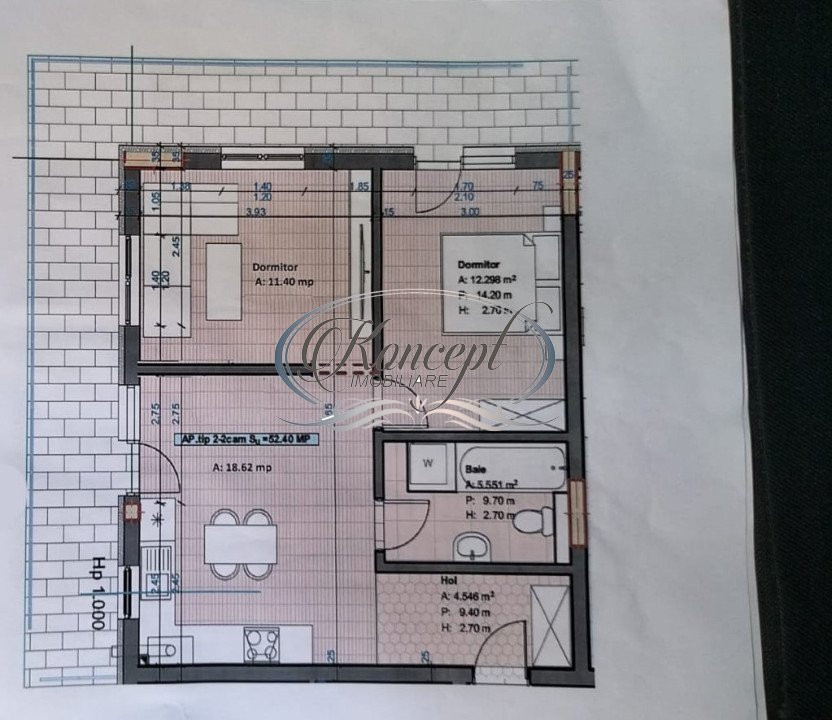 Apartament la etajul 1 pe strada Sesul de Sus