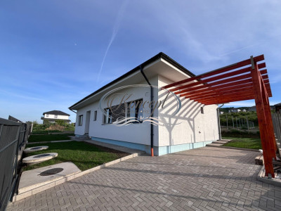 Casa eficienta energetic, noua, cu pod mansardabil generos