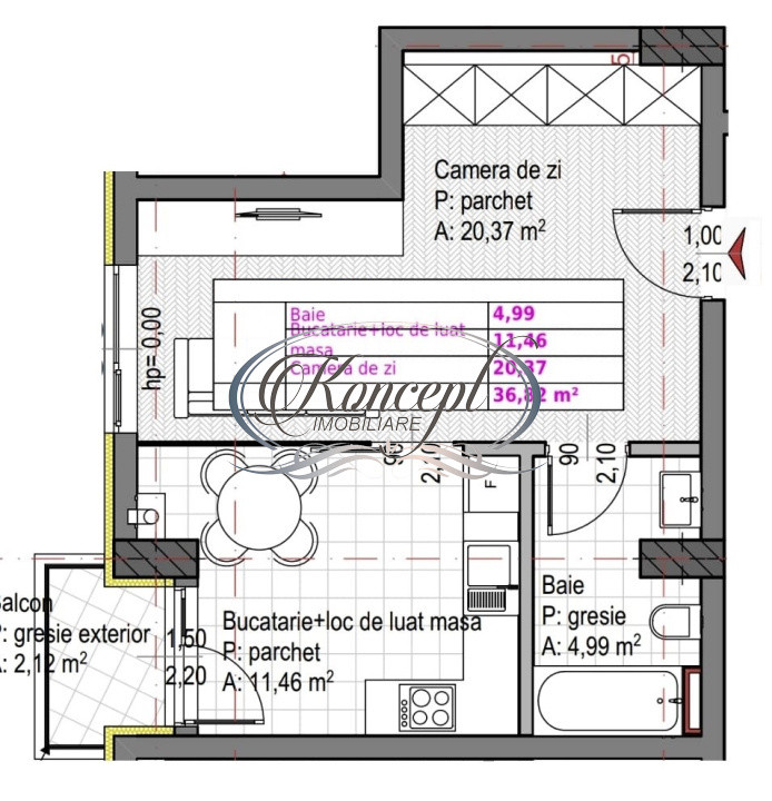 Studio ideal investitie pe strada Soporului 