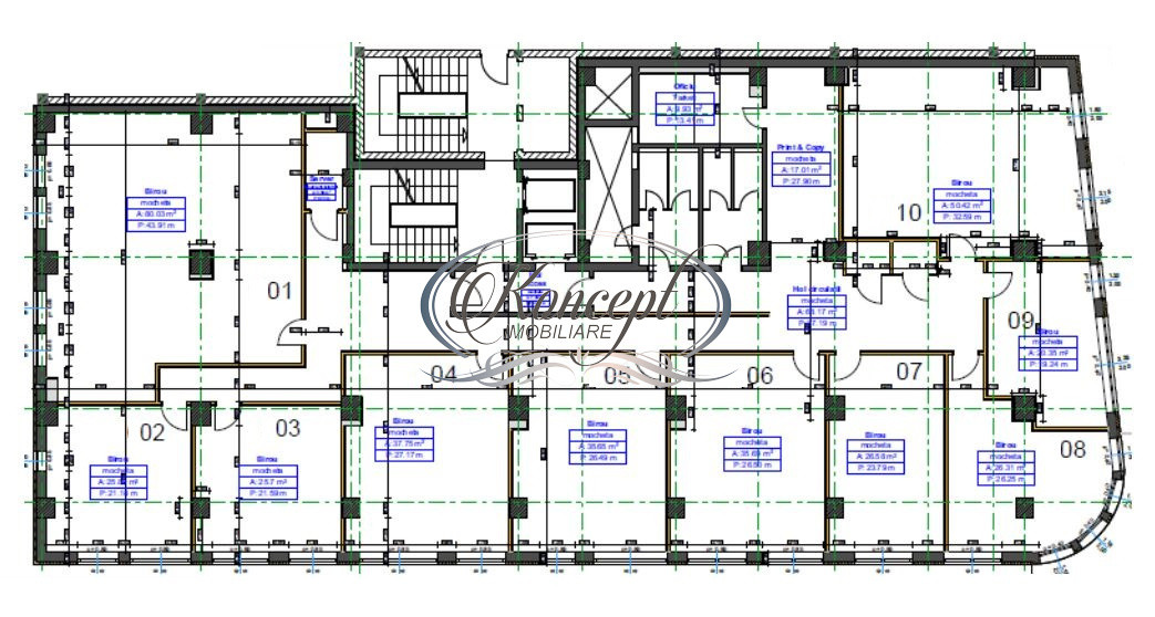 Spatiu birouri Ultracentral, cladire business moderna