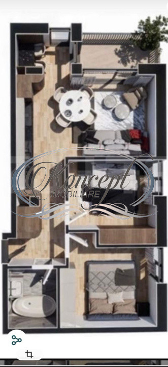 Apartament in bloc nou NZEB, zona linistita Baciu