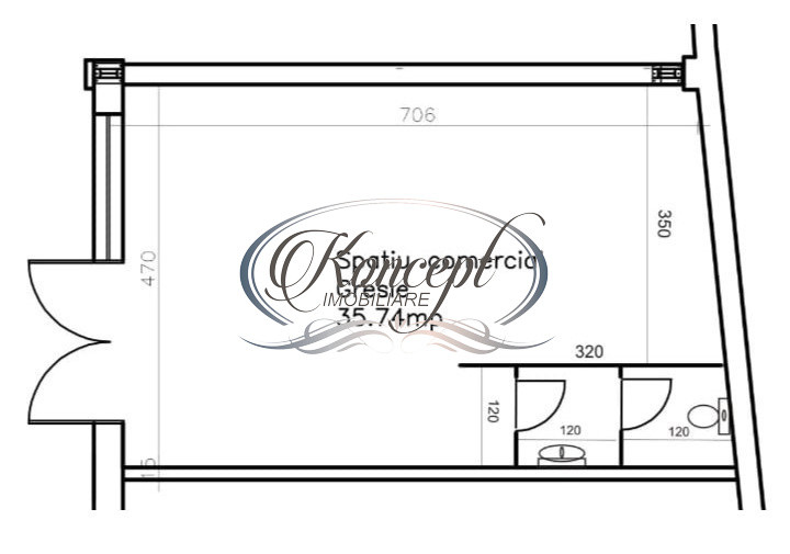 Spatiu comercial in Marasti, potrivit pentru multiple activitati