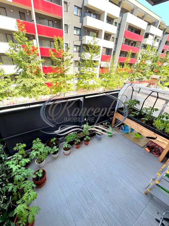 Apartament spatios cu 2 terase si parcare