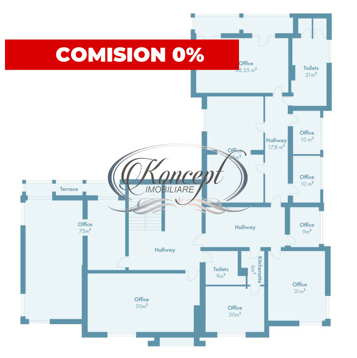 Spatiu de birou premium in zona Centrala