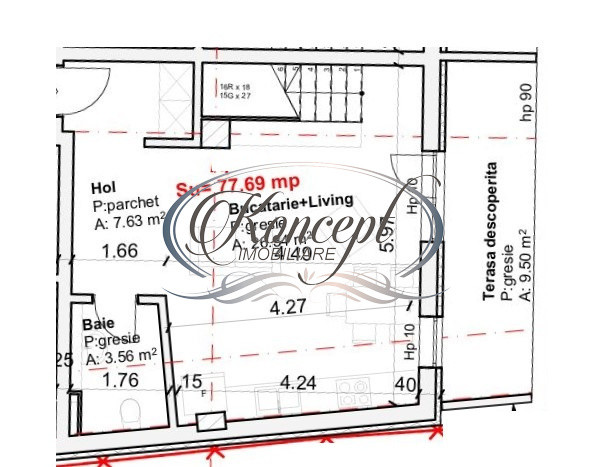 Penthouse premium pe Traian Vuia