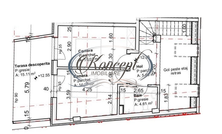 Penthouse premium pe Traian Vuia