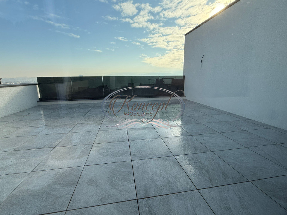 Casa exclusivista cu terasa si vedere panoramica