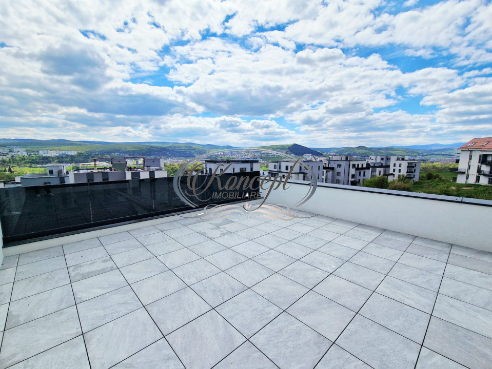 Casa exclusivista cu terasa si vedere panoramica