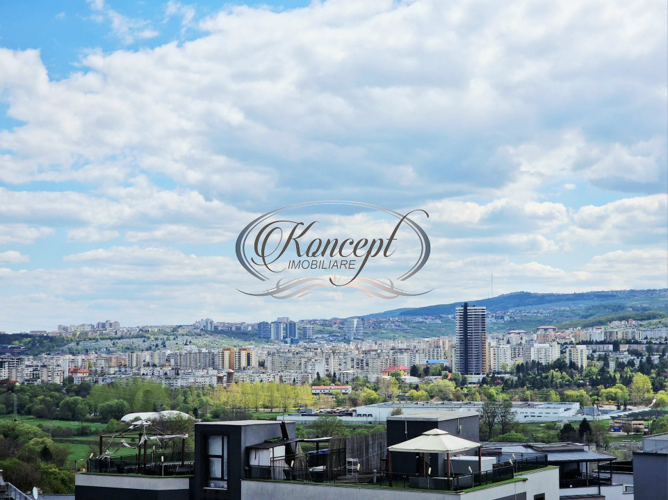 Casa exclusivista cu terasa si vedere panoramica