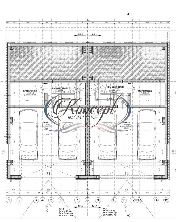 Casa exclusivista cu terasa si vedere panoramica