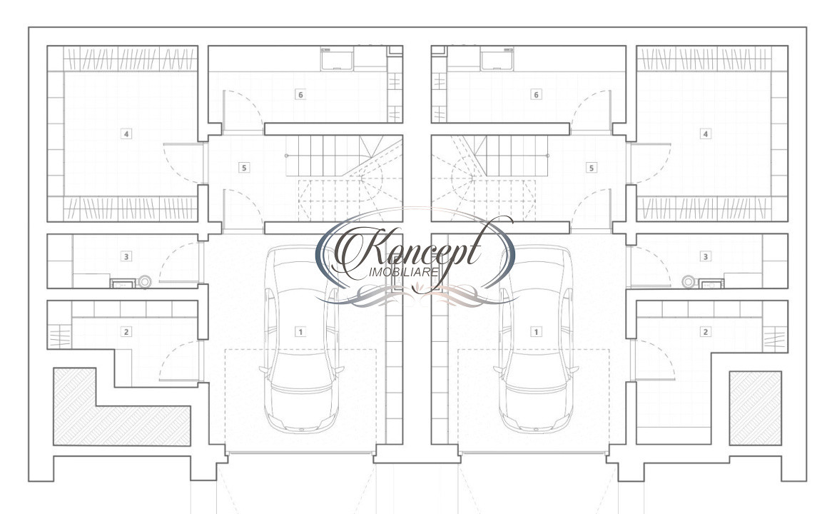 Teren autorizat pentru duplex in Chinteni