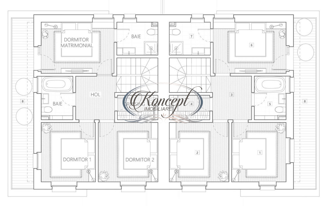 Teren autorizat pentru duplex in Chinteni