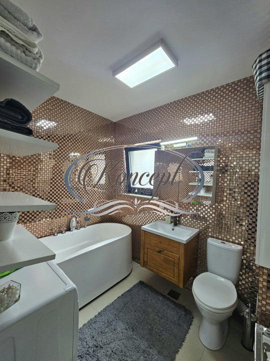 Apartament modern cu parcare in Borhanci, bloc tip vila