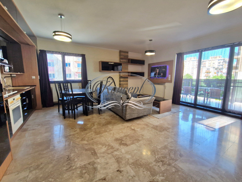 Apartament modern cu terasa generoasa si parcare subterana