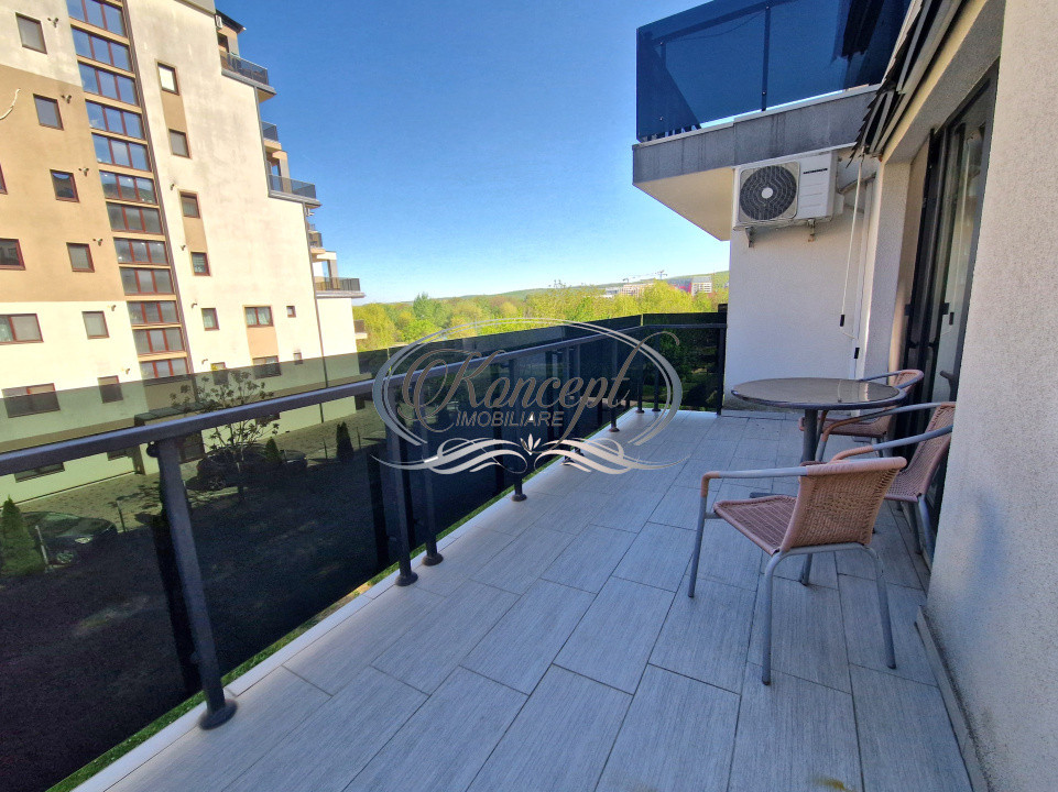 Apartament modern cu terasa generoasa si parcare subterana