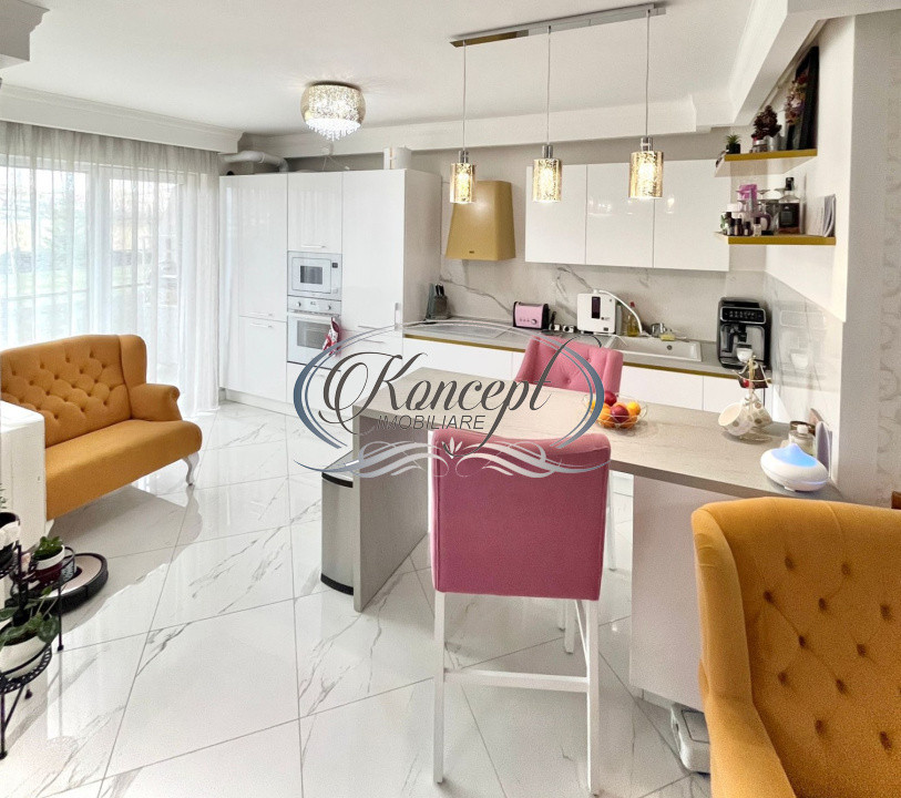 Apartament modern cu design exclusivist si 2 terase