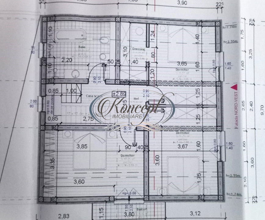 Casa individduala cu CF in Popesti