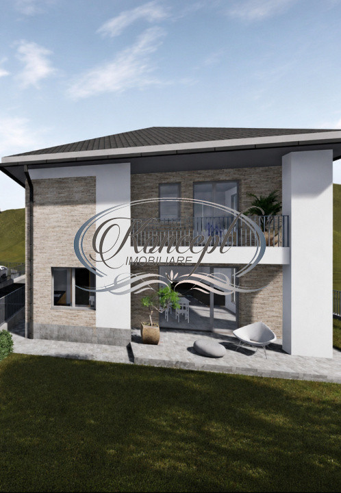 Casa individuala eleganta in ansamblu nou din Luna de Sus