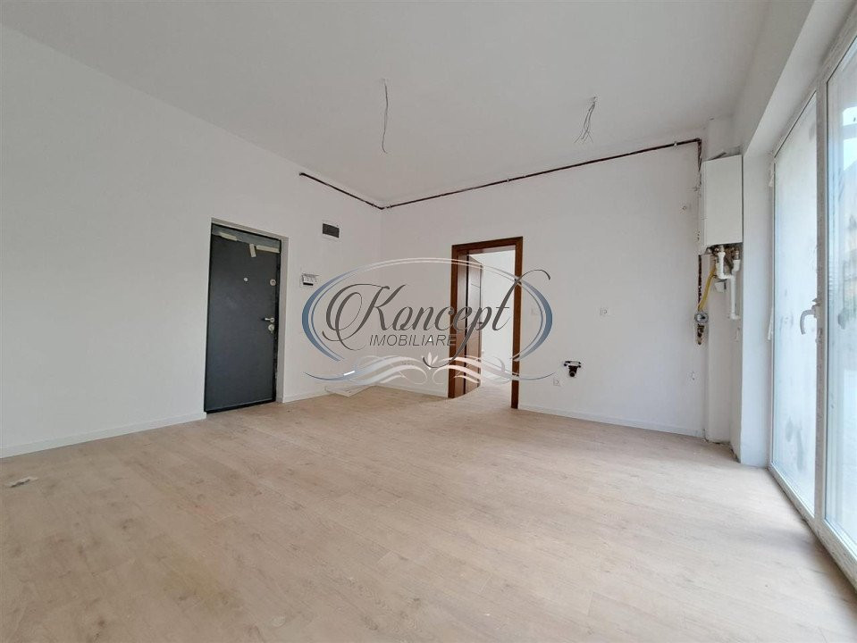 Apartament finisat, cu gradina, zona Terra