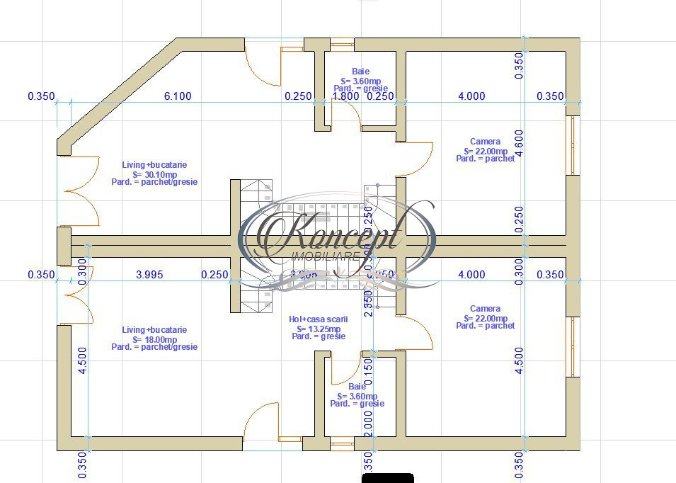 Duplex modern pe strada Fagului intr-o zona retrasa