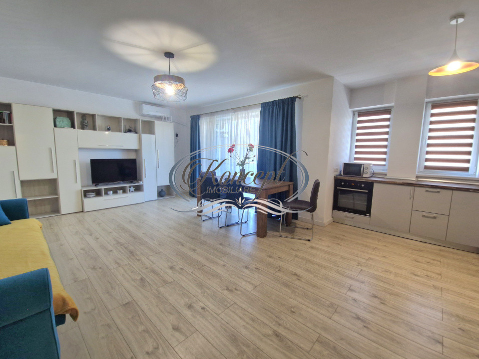 Apartament modern cu balcon si parcare in Borhanci