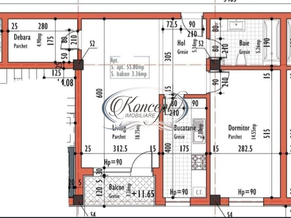 Apartament la cheie si cu parcare subterana