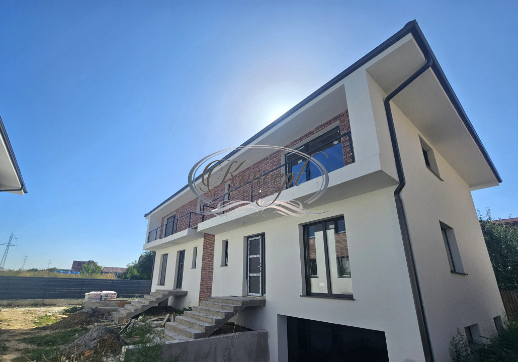 Duplex modern cu garaj in Floresti