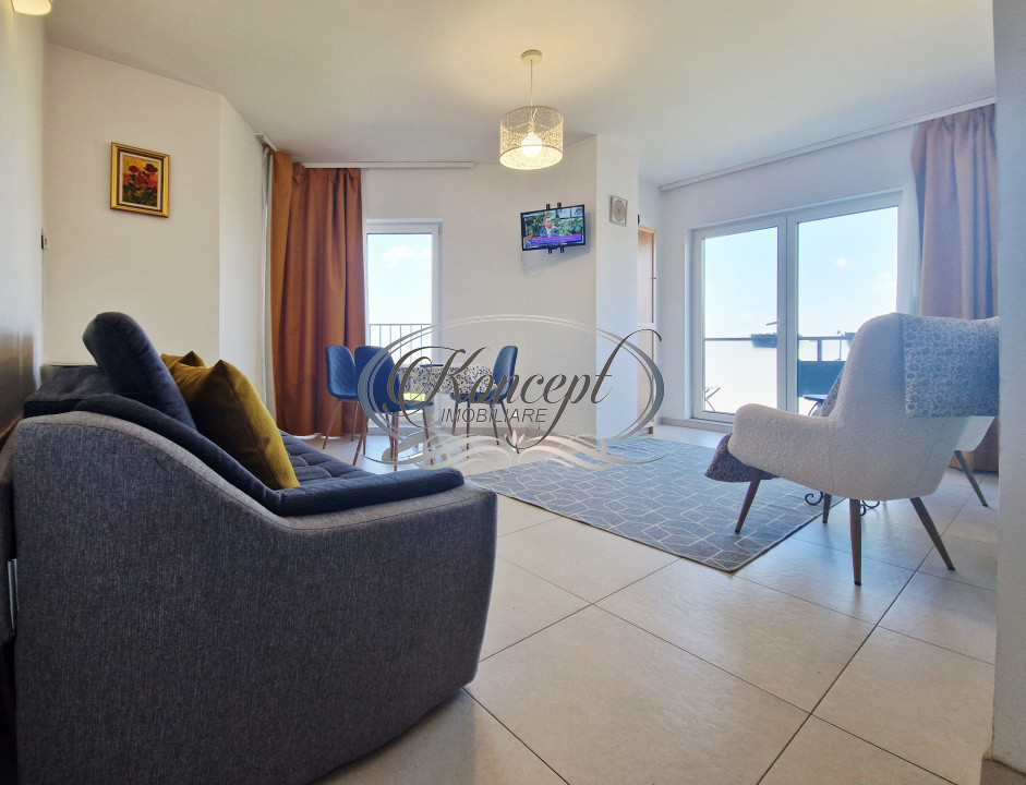 Apartament modern cu panorama si parcare subterana in Buna Ziua