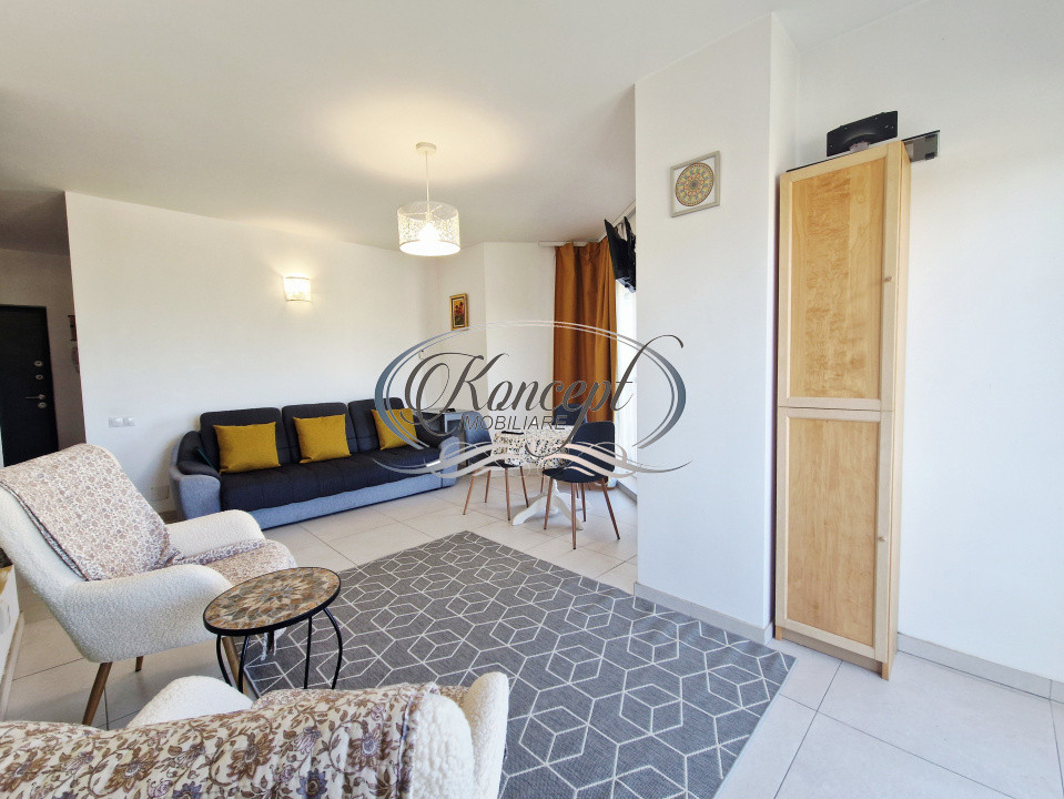 Apartament modern cu panorama si parcare subterana in Buna Ziua