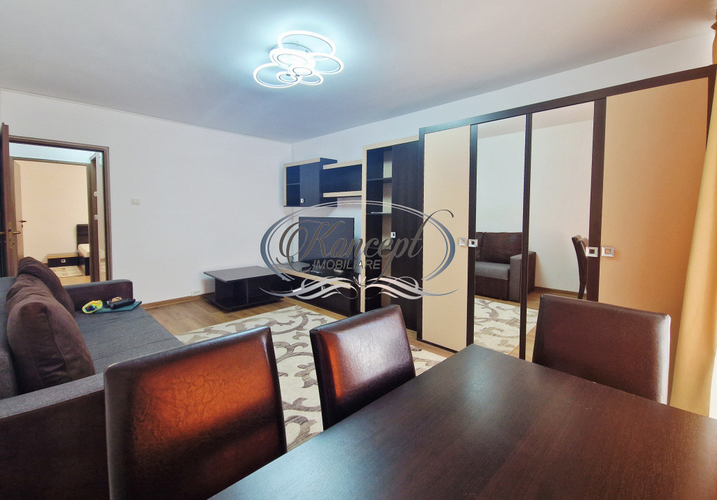 Apartamet renovat la cheie cu balcon inchis in Manastur