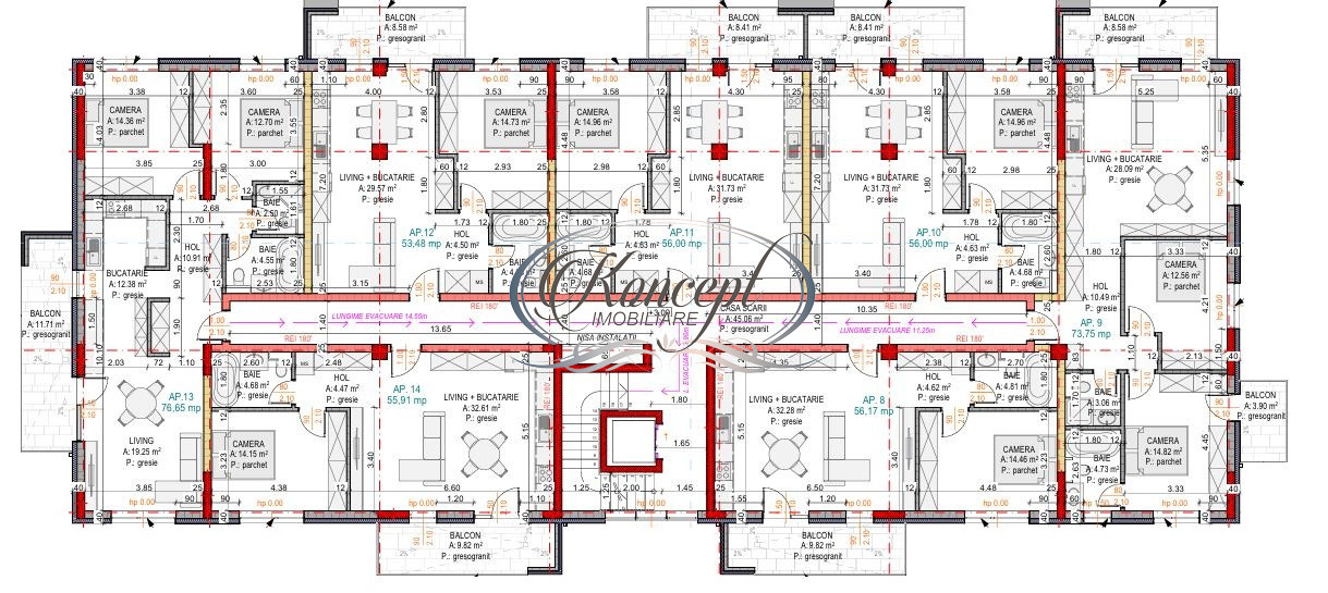 Apartament spatios in proiect premium, cartier Terra Gardens