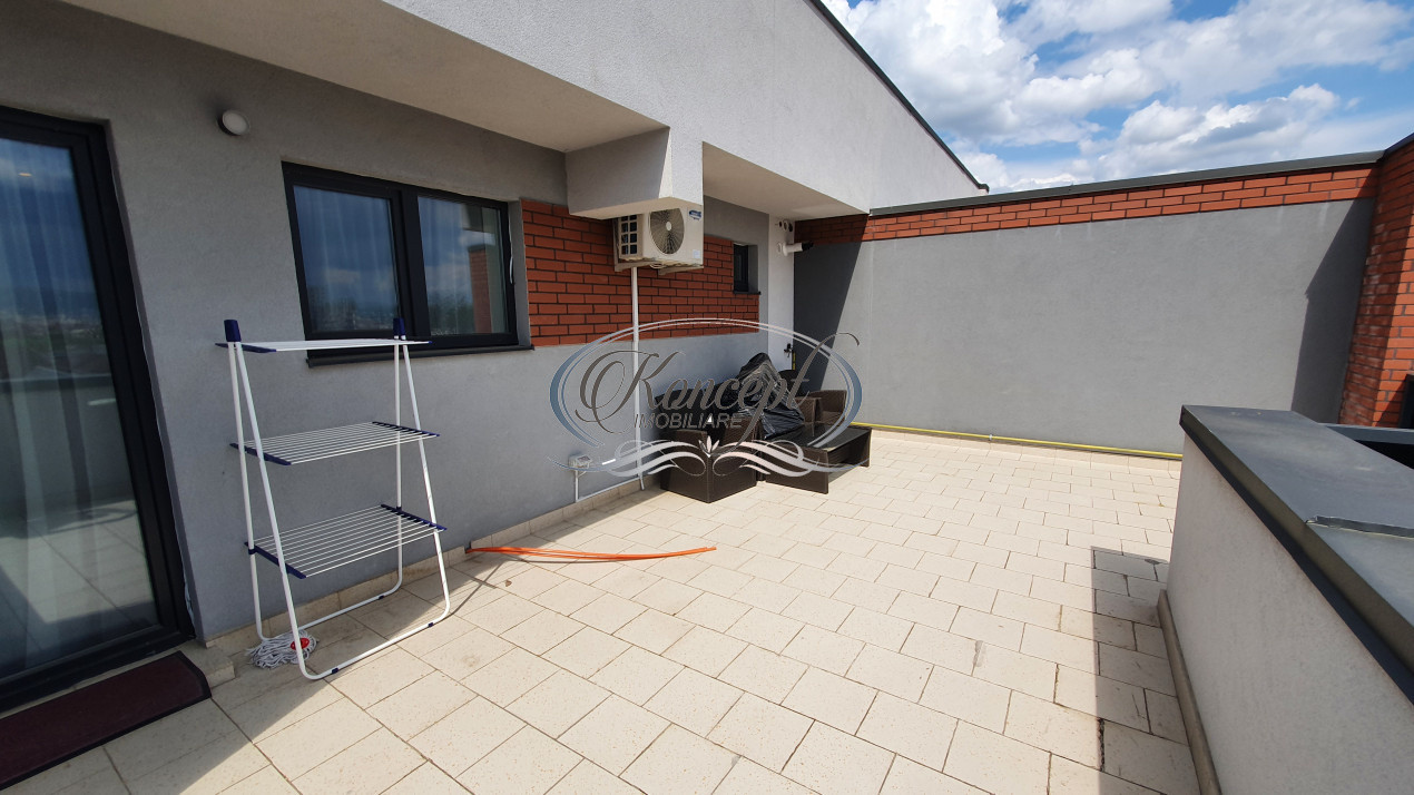 Apartament modern cu terasa si panorama